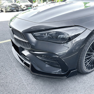 Amp-Z Front Bumper <b>Lip</b> <b>Splitter</b> Carbon Fiber Texture Matte Finish For Mercedes-Benz CLE-Class Coupe C236 2024+ AMG - Product Image 3