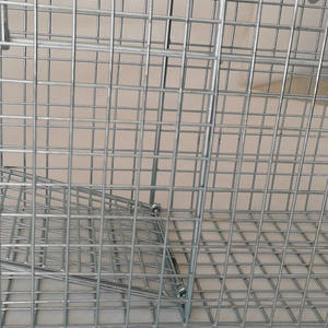 Gabbia per il trasporto degli animali controllo degli animali trappola per animali vivi umana trappola per conigli riutilizzabile con porta libera - Product Image 3