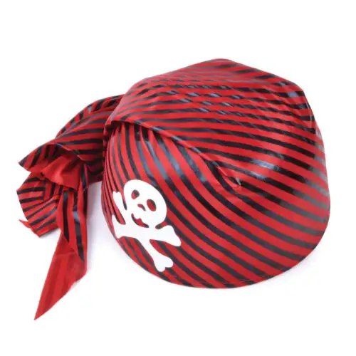 Pirate Skull Bandana Hat adulti Pirate Hat Fancy Dress accessorio cappello Unisex