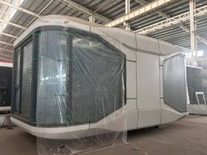 Высококачественный портативный контейнерный дом из стальных сэндвич-панелей с быстрой установкой и современным дизайном для использования в качестве домашнего офиса - Product Image 6