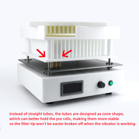 Máquina Rellenadora de Conos de Cigarrillos Dispositivo Vibratorio Electrónico Rellenador de Tabaco para Papel de Liar 84mm 109mm Máquina de Envasado de Conos de Cigarros