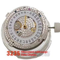 Montre haut de gamme avec mouvement 3235, affichage de la date grand format et réserve de marche de 72 heures, qualité supérieure du boîtier