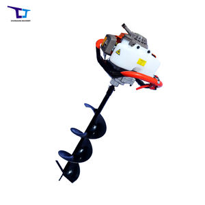 Industriële benzine grondboor 72cc 5pk 2-takt metalen constructie voor het graven van hekken - Product Image 3