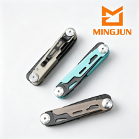 Couteau pliant multifonctionnel, outil de secours portable de poche pour l'extérieur, brise-vitre, ouvre-bouteille, tournevis, couteau cadeau