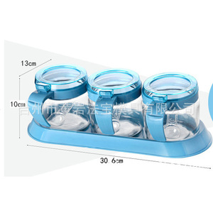 Molde para Frascos de Especias de Plástico de 30.6cm con Tapas y Cucharas para Artículos de Uso Diario, Moldeo por Inyección - Product Image 1