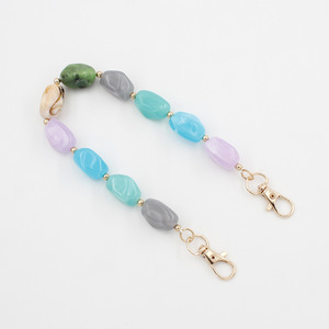 Colorido teléfono cadena acrílico cuenta bolsa teléfono caso muñeca Correa cuerda <span class=keywords><strong>colgante</strong></span> para <span class=keywords><strong>iPhone</strong></span> 17 16 pulsera con cuentas - Product Image 5
