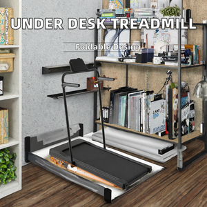 Foldable Under Desk Treadmill Electric Walking <b>Running</b> <b>Machine</b> Touch Screen APP Control Auto Incline for Home Office - Product Image 2