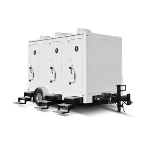 Toilettes mobiles de luxe Cabine Conteneur mobile <span class=keywords><strong>pour</strong></span> <span class=keywords><strong>camping</strong></span> Toilettes extérieures <span class=keywords><strong>Remorque</strong></span> avec douche Toilettes mobiles <span class=keywords><strong>Remorque</strong></span> - Product Image 1