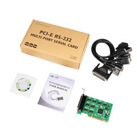 Carte contrôleur série PCI RS-232 à 8 ports avec vitesse de 926,1 Kbps, FIFO de 256 octets pour PC de bureau et serveur