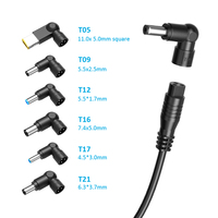 Chargeur universel pour ordinateur portable 240W 18V 19V 19.5V 20V 12A, adaptateur secteur de bureau avec 6 embouts pour HP, Dell, Lenovo, Asus, Acer, MSI