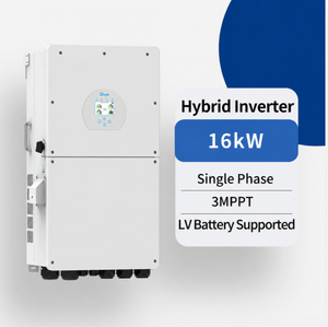 อินเวอร์เตอร์ไฮบริด Deye SUN-16K-SG01LP1-EU-AM3-P 16KW แบบเฟสเดียว พร้อมแบตเตอรี่แรงดันต่ำ 48v/51.2v - Product Image 1