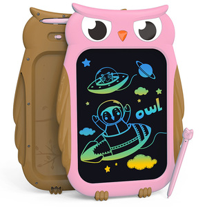 Mini tablette d'écriture d'art éducatif Tablette de <span class=keywords><strong>dessin</strong></span> effaçable de 8.5 pouces Tableau d'écriture numérique en forme d'animal Jouets éducatifs - Product Image 3