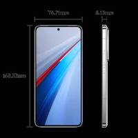 Smartphone Vivo Iqoo 13 5G 2024, écran AMOLED 6,8 pouces 2K/120W, 6150 mAh, 8 cœurs, 144 Hz, double SIM LTE CDMA, Android 14