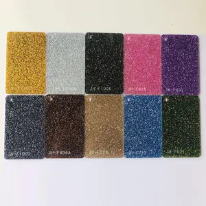 Professional Factory Customized Thickness And Color Gold Laser Cutting Acrylic Glitter Sheets
