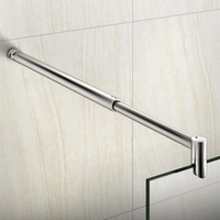 Oumeiga OEM ODM 1200*2000mm écran de douche douche sans cadre panneau de verre de douche conception de glaçage partiel