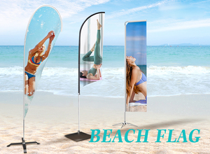 Bandera de Plumas de Poliéster con Logotipo Personalizado, Pancarta Publicitaria para Playa y Exteriores, para Eventos de <span class=keywords><strong>Surf</strong></span> - Product Image 6