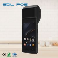 Dispositivo de Impresión y Escaneo POS con Posicionamiento 2G A-GPS para Restaurantes, Pantalla HD Clara para Cajeros, Sdlpos