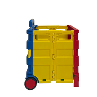 Chariots à roulettes pliants en plastique Bafuluo