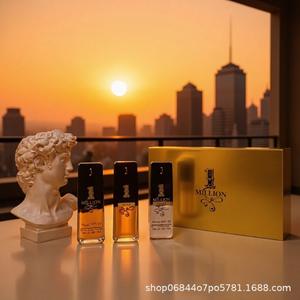 Coffret cadeau trois pièces Guangdong, best-seller transfrontalier, pour hommes et femmes, format échantillon en spray, parfum intense, noir - Product Image 5