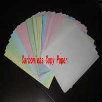 Meilleur prix A4 Image bleu papier d'impression pour ordinateur 3 feuilles NCR 1 2 3 plis papier d'imprimante de copie autocopiant continu