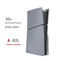 Nouvelles Façades PS5 Slim Édition Limitée 30ème Anniversaire Gris Séparées en ABS pour PlayStation 5 Slim