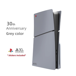 Nuevas Placas para PS5 Slim Paquete Edición Limitada 30 Aniversario en Gris Carcasa Frontal de ABS Separada para <span class=keywords><strong>Playstation</strong></span> <span class=keywords><strong>5</strong></span> Slim - Product Image 3