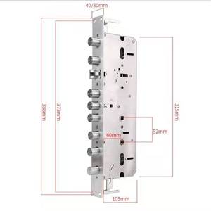 QLEUNG DaBaWang 6068 ตัวล็อคสมาร์ทล็อคอัตโนมัติเต็มรูปแบบ รหัสผ่านลายนิ้วมืออเนกประสงค์ - Product Image 2