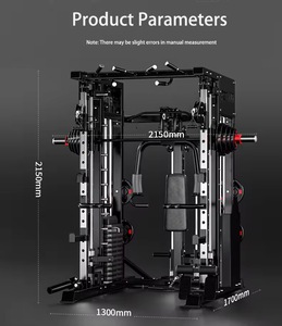 Best Selling Commercial Gym <b>Set</b> Multi-Function <b>Weight</b> Smith Machine for Bodybuilding and Exercise Squat Rack for <b>Weight</b> <b>Lifting</b> - Product Image 4