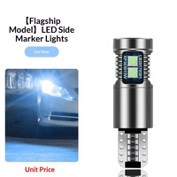 Décodeur de lumière LED pour voiture, lampe de stationnement T10 W5W 3030 9SMD, éclairage de plaque d'immatriculation, éclairage intérieur, éclairage de lecture T10