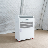 Climatiseur portable à eau froid 5KW 7KW 14KW à installation rapide en 1 minute avec compresseur GMCC pour tentes événementielles et salles de serveurs