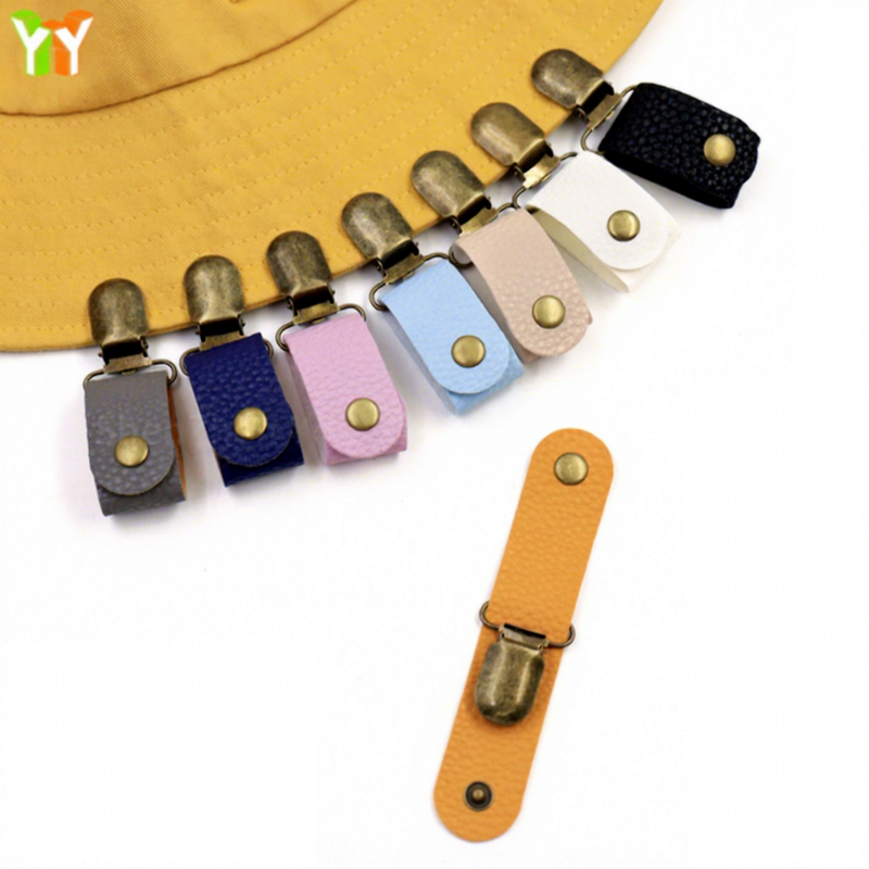 New Travel Leather Hat Clip Outdoor