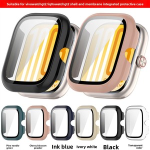 Funda todo en uno con protector de pantalla para Vivo <span class=keywords><strong>Watch</strong></span> <span class=keywords><strong>GT2</strong></span>/IQOO <span class=keywords><strong>Watch</strong></span> <span class=keywords><strong>GT2</strong></span>: resistente a los arañazos, ajuste perfecto y opciones multicolor - Product Image 2