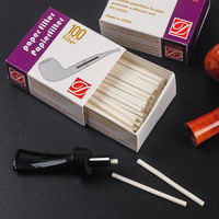 Filtres à cigarettes jetables en papier de 3 mm, écologiques, pour pipe à tabac, accessoires de fumeur, vente en gros