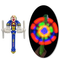 Jouet moulin à vent LED rotatif en forme de main de clown avec 10 lumières clignotantes, jouet lumineux pour enfants, idéal pour fêtes, anniversaires et festivals