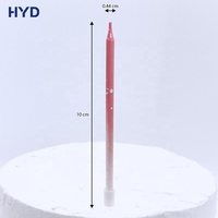 Vela de Cumpleaños Ecológica Hecha a Mano 2026, Vela Delgada sin Humo para Celebraciones de Ramadán y Año Nuevo, Decoración para Fiestas 11.5cm*0.31cm