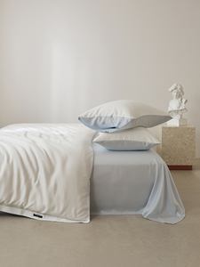 Ensemble de draps en viscose de bambou 100% biologique, ensemble de housse de <span class=keywords><strong>couette</strong></span>, ensemble de couverture en bambou - Product Image 3