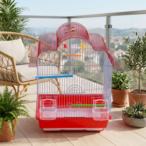 Waterproof Large Outdoor Metal <b>Aviary</b> Anti Rust Frame For Parrot Pigeon Backyard Free Flight - Product Image 1