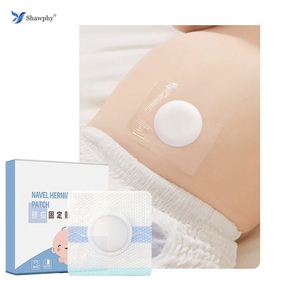 Parches Shawphy para <span class=keywords><strong>Hernia</strong></span> Umbilical de Bebé, Almohadillas de PU+Algodón, Certificación CE Clase I Médica, 8*8cm, 5 piezas/caja - Product Image 1