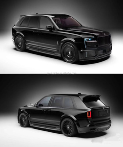 For <b>Rolls</b>-Royce Cullinan Carbon Fiber Body <b>Kit</b> Cullinan Upgraded UB Style Front and Rear Bumpers Side Skirts Spoilers Hood - Product Image 2