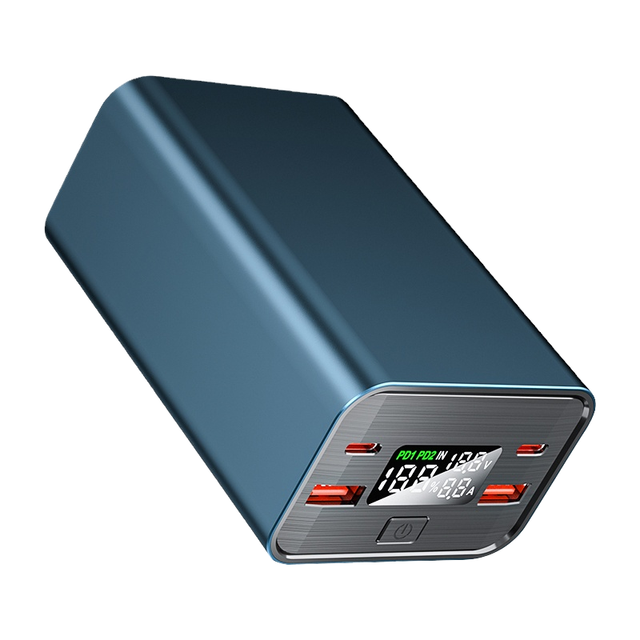 New Arrival Custom 65W PF 20000mah Power Bank for Smartphones Fast Charging Micro USB Input Phone Charger External Battery