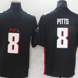 2025 Vendita all'Ingrosso e Bestseller: Maglia Sportiva Personalizzata con Ricamo dei Atlanta Falcons per Uomo #   8 Maglie - Product Image 1
