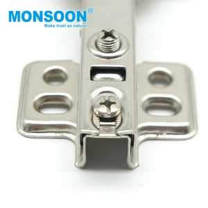 Charnières de porte de placard de cuisine en acier, fermeture amortie, 35 mm, pour meubles, quincaillerie dequincailler - Product Image 6