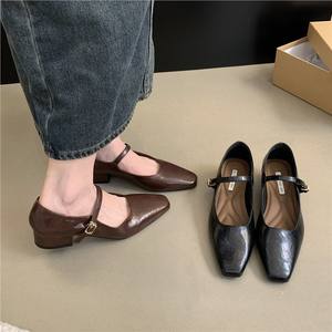 Women's anti-slip lace-up <b>flat</b> shoes with low heels, shallow <b>toe</b>, <b>pointed</b> tip, sexy banquet-style fashionable casual shoes - Product Image 3