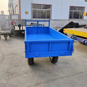 Remorque agricole de 2 tonnes de capacité pour le transport de pierres et de maïs avec benne basculante - Product Image 3