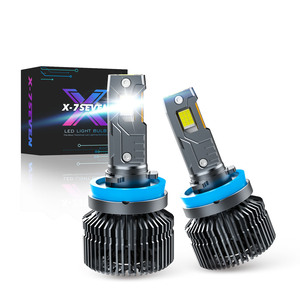 X-7SEVEN Ares 240W 65000lm H7 H11 9005 9006 H4 H13 9004 9007 <span class=keywords><strong>LED</strong></span> Chuyển Đổi <span class=keywords><strong>Kit</strong></span> H4 H7 H11 Xe Đèn Pha Cho Tất Cả Các Xe - Product Image 1