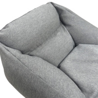 Fauteuil paresseux en tissu nordique avec coussin, tatami, pour fenêtre en baie, démontable, pour assise au sol, chambre, futon, salon