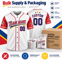 Seragam Bisbol Berkualitas Tinggi Cepat Kering Tahan Lama dengan Kancing, Jersey Bisbol Custom Berbahan Mesh, Kaos Bernapas, Softball Heat-Transfer