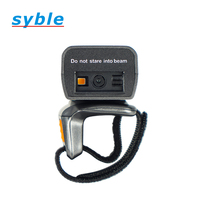 Lecteur de codes-barres circulaire XB-RS40 Syble, mini scanner de codes QR portable sans fil BT 2D