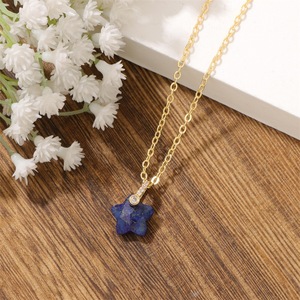 <span class=keywords><strong>Collana</strong></span> <span class=keywords><strong>con</strong></span> Pendente a Stella in Ametista Stile Bohemien <span class=keywords><strong>con</strong></span> Catena a Y Minimalista in Acciaio Inossidabile, Gioiello <span class=keywords><strong>con</strong></span> Cristallo Naturale Curativo <span class=keywords><strong>e</strong></span> Anelli a O - Product Image 2