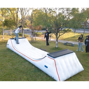 Rampe de skate gonflable en PVC, taille et couleur personnalisables, rampe d'entraînement portable pour enfants et adultes, vente chaude - Product Image 5